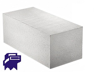 Блок газобетонный стеновой 625*300*250мм В 3,5 D 600кг/м3 Могилевский КСИ